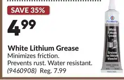 Princess Auto White Lithium Grease offer