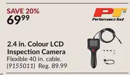 Princess Auto 2.4 in. Colour LCD Inspection Camera offer