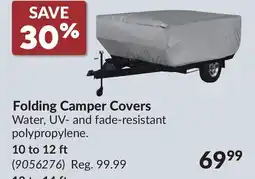Princess Auto Folding Camper Covers offer