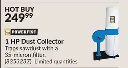 Princess Auto 1 HP Dust Collector offer