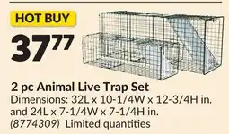 Princess Auto 2 pc Animal Live Trap Set offer