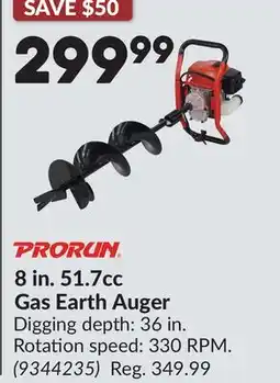 Princess Auto 8 in. 51.7cc Gas Earth Auger offer