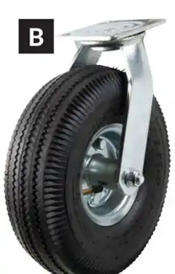 Princess Auto Swivel 10 in. Pneumatic Casters offer