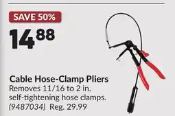 Princess Auto Cable Hose-Clamp Pliers offer