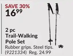 Princess Auto Trail-Walking Pole Set offer