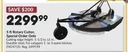 Princess Auto 5 ftRotary Cutter, Special Order Only offer