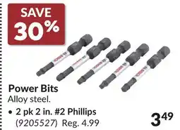 Princess Auto Power Bits offer