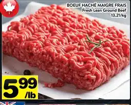 Supermarché PA BOEUF HACHÉ MAIGRE FRAIS | Fresh Lean Ground Beef offer