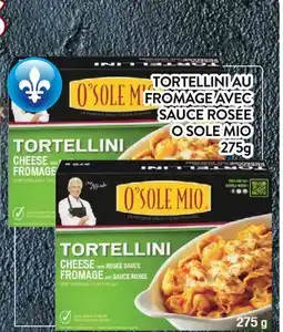 Supermarché PA TORTELLINI AU FROMAGE AVEC SAUCE ROSÉE O SOLE MIO offer