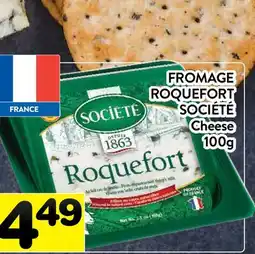 Supermarché PA FROMAGE ROQUEFORT SOCIÉTÉ | Cheese offer