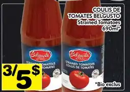 Supermarché PA COULIS DE TOMATES BELGUSTO | Strained Tomatoes offer