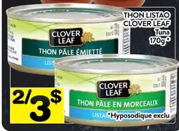 Supermarché PA THON LISTAO CLOVER LEAF | Tuna offer