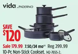Canadian Tire 10-Pc Non-Stick Cookset offer