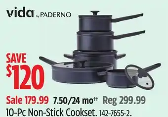 Canadian Tire 10-Pc Non-Stick Cookset offer