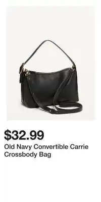 Old Navy Old Navy Convertible Carrie Crossbody Bag offer