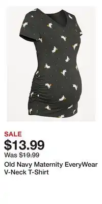 Old Navy Old Navy Maternity EveryWear V-Neck T-Shirt offer