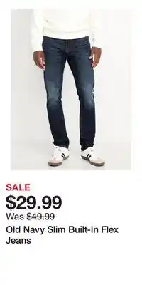 Old Navy Old Navy Slim Built-In Flex Jeans offer