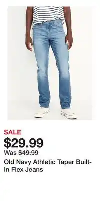 Old Navy Old Navy Athletic Taper Built-In Flex Jeans offer