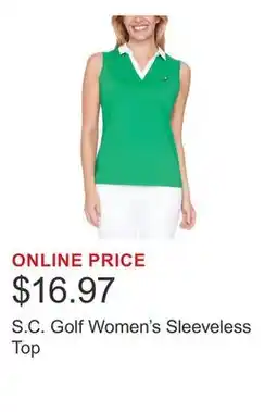 Costco S.C. Golf Women's Sleeveless Top offer