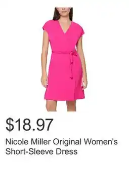 Costco Nicole Miller Original Women's Short-Sleeve Dress offer