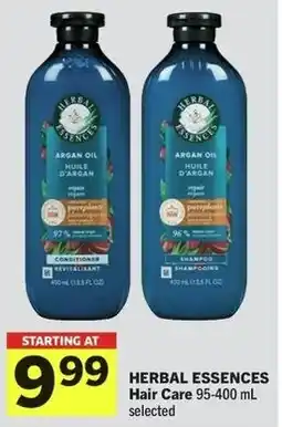IGA Herbal essences hair care selected offer