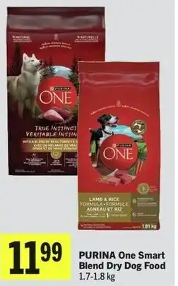 IGA Purina one smart blend dry dog food offer
