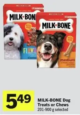 IGA Milk-bone dog treats or chews offer
