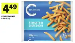 IGA Compliments fries offer