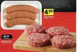 IGA Peach Chili Flavour Sausage offer