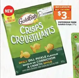 IGA Pepperidge farm goldfish crisps offer