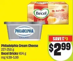 FreshCo Philadelphia Cream Cheese Becel Bricks offer