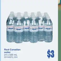 Wholesale Club WATER, 24 x 500 mL offer