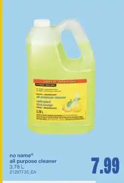 Wholesale Club ALL PURPOSE CLEANER, 3.78 L offer