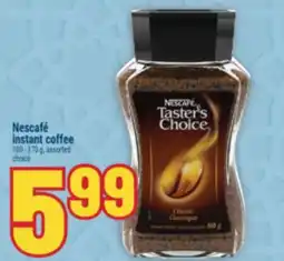 Marché Adonis Nescafé instant coffee offer