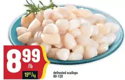Marché Adonis defrosted scallops offer