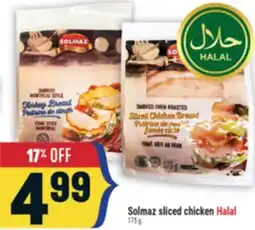Marché Adonis Solmaz sliced chicken Halal offer
