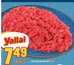 Marché Adonis EXTRA LEAN GROUND BEEF HALAL offer