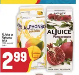 Marché Adonis AlJuice or Alphonso juice offer