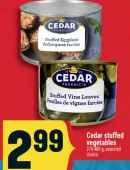 Marché Adonis Cedar stuffed vegetables offer