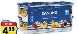 Marché Adonis Danone yogurt offer