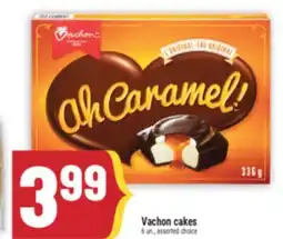 Marché Adonis Vachon cakes offer