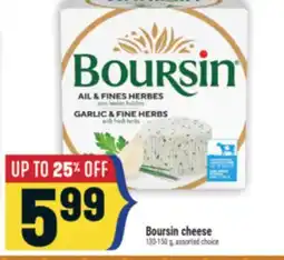 Marché Adonis Boursin cheese offer