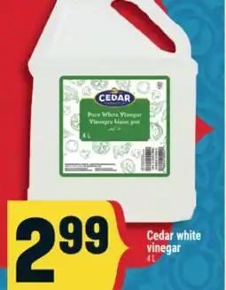 Marché Adonis Cedar white vinegar offer