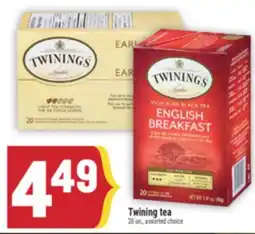 Marché Adonis Twining tea offer