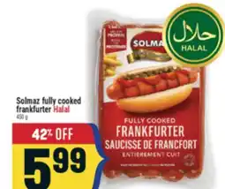 Marché Adonis Solmaz fully cooked frankfurter Halal offer