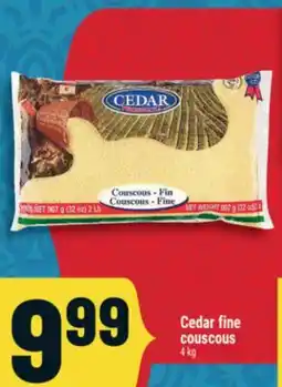 Marché Adonis Cedar fine couscous offer