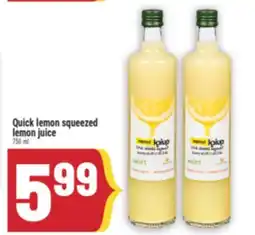Marché Adonis Quick lemon squeezed lemon juice offer