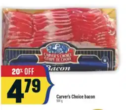 Marché Adonis Carver's Choice bacon offer