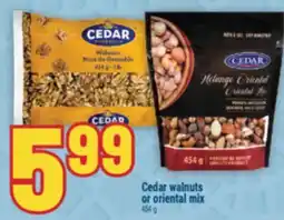 Marché Adonis Cedar walnuts or oriental mix offer