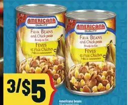 Marché Adonis Americana beans offer
